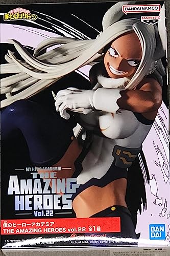 Banpresto Mirko My Hero Academia Action Figure - The Amazing Heroes Vol.22 12cm BP19267 Multicoloured, Multicolor