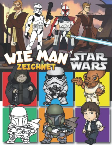 sᴛᴀʀ ᴡᴀʀs Wie Man Zeichnet: Lernen Sie Charaktere Schritt für...