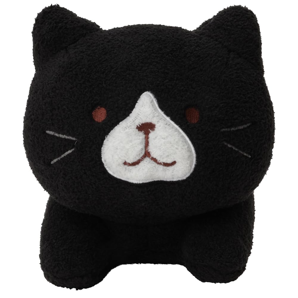 ふくふくにゃんこ 抱き枕 クロスケ 黒猫 Amazon.co.jp: ぬいぐるみ 大きい 猫 可愛い ギフト 猫好き プレゼント