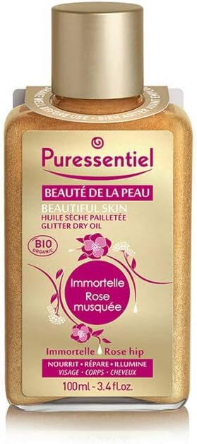 Puressentiel Organic Beautiful Skin Glitter Dry Oil 100ml