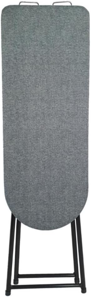 Tábua de Passar Roupa Mesa Porta Ferro Resistente Tradicional Dobrável Com 3 Regulagens (Preto)