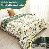 Zoom IMG-2 hoordry coperta boho in cotone Zoom IMG-2 hoordry coperta boho in cotone