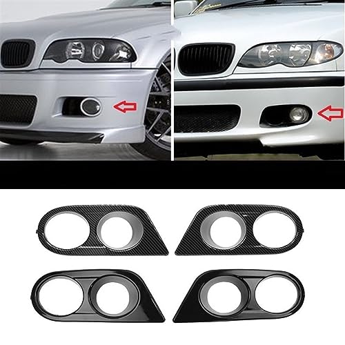 Grille de phare antibrouillard BMW E46 M3 pour remplacer cache abîmé