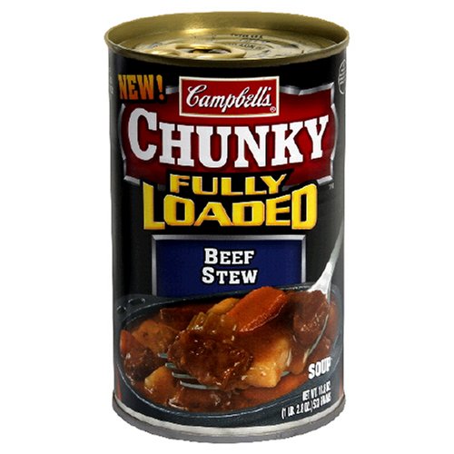 Campbell's Fully Loaded Beef Stew Soup 18.8 oz