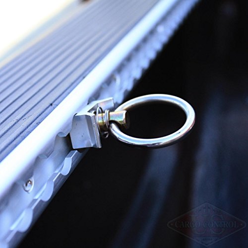 US Cargo Control Aluminum L Track, 12 Inch Length Airline Track, Perfect For Securing Motorcycles, ATVs, Utility Tractors and More, Use On Pickup Trucks, Vans, Or Enclosed Trailers - Thumbnail 4