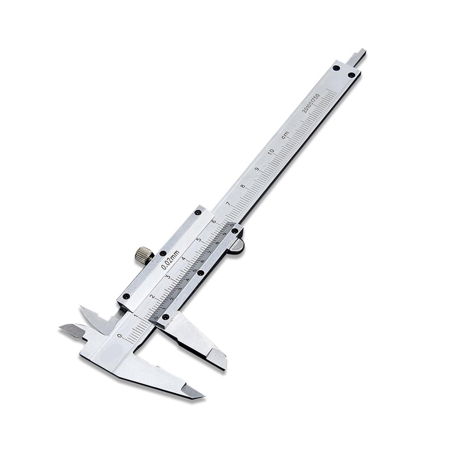 Calibrador Vernier de Acero Inoxidable, Herramienta de medición de 0-100mm, Instrumento de medición de precisión de 0,02mm, calibrador de medición de Trabajo