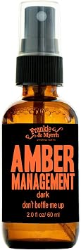Frankie & Myrrh Amber Management Dark | Patchouli, Amber, Vanilla | Freshwater Mist | 2 Fl. Oz.
