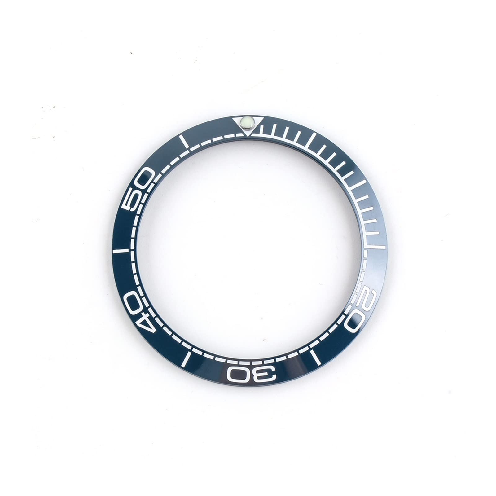 Yangqi 42-34Mm Blue Yaoqijie 42-34Mm 41.5-33Mm Ceramic Insert Dial Compatible With Omega Bezel Seamaster 600 Watch Face Planet Ocean Man Replace Accessories Parts Ring Lasting (Color : )