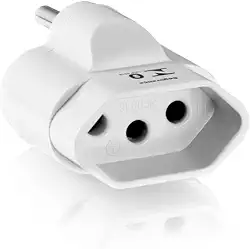 Adaptador Multilaser Novo Padrão Brasileiro Branco - WI218