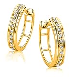 Material: Oro Amarillo Gr 1,41 con Diamantes Oro 9 Kt / 375