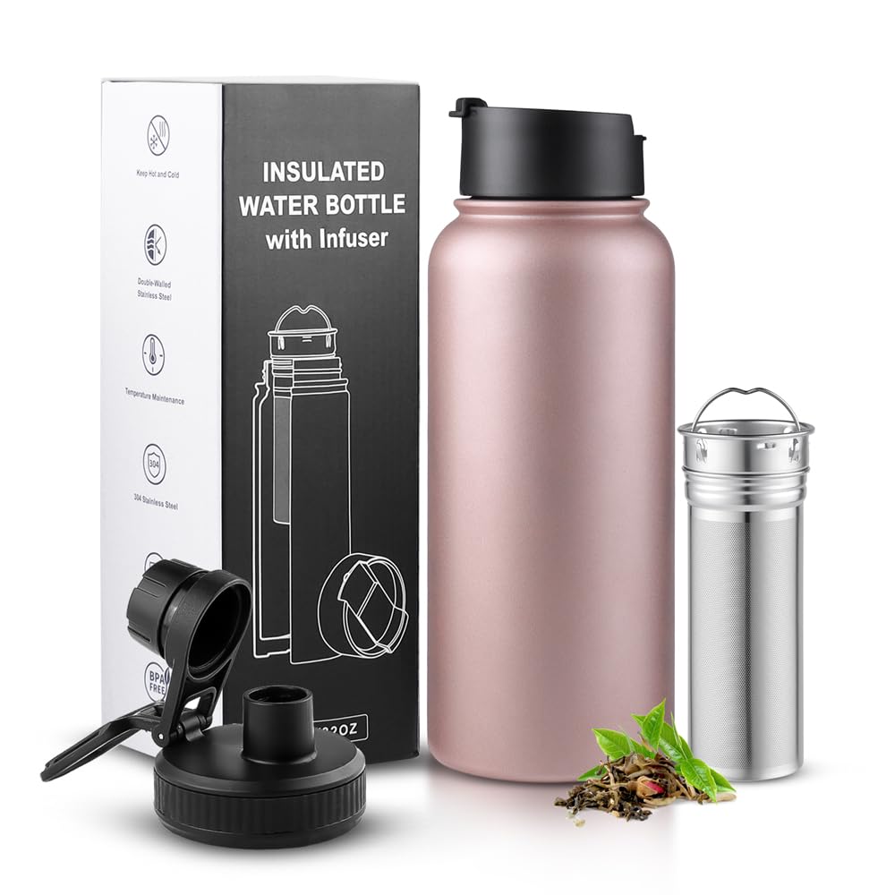 Sivaphe 32 oz Stainless Steel Infuser Tumbler