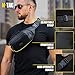 M-Tac Tactical Mens Fanny Pack - Waist Belt Bag - Concealed Carry Fanny Pack For Men & Women Cross Body EDC Black