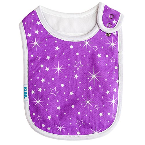 Baby Bibs Extra LARGE Toddler, Burp Cloth, Absorbent Feeding Reflux Drool Teething, Side Snap Button Unisex 4-Pack Gift Set for Boys and Girls