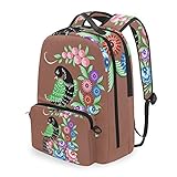 TALLA ADECUADA: el tamaño de Travel Daypack es 12.4(in)L×5.2(in)W×16.1(in)H con bolsa de crossbody(12.4(in)L×1.6(in)W×6.5(in)H ).