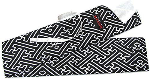 Nws SENDAI Japanese Shihan TRAINING BOKKEN Sword Aikido Carry Case Japanese Samurai Sword Katana CLOTH Sword Bag Carrying Case Warriors Black - Image 4