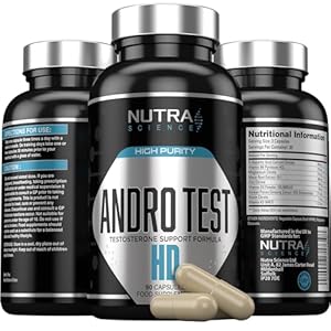 Testosterone Booster Andro Test #1 Test Boost Supplement for Men | Elite Testosterone Supplements for Muscle Growth Building & Gain, Libido Boost Enhance, Bodybuilding 90 Vegan Capsules