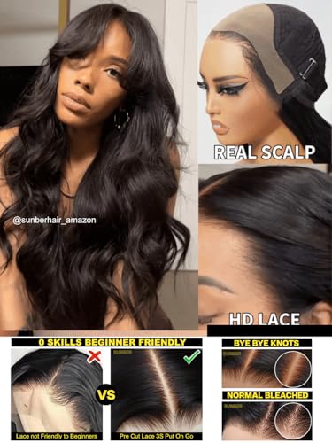 Image of Sunber 13x4 Pre-Everything Wig With Loose Wave Face-Framing Layers 18inch