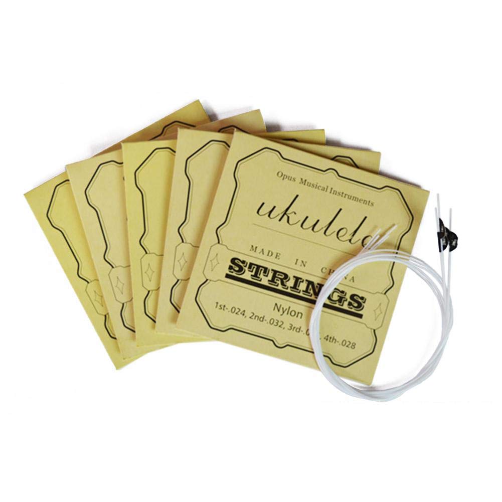 Dedeka 4PCS/Set Nylon Ukulele Strings, Universal