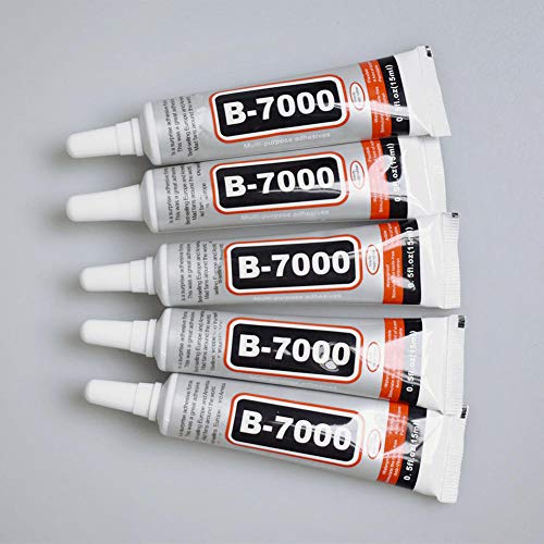 CIVIKY 5 uds B-7000 pegamento 15ml pegamento multiusos adhesivo resina epoxi reparación teléfono celular pantalla táctil LCD-5 piezas