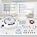 Diamond Microdermabrasion Machine, TopDirect 3 IN 1 Professional Dermabrasion Skincare Device for Adjustable Suction Facial Treatment (Suction Power: 0-68cmHg)