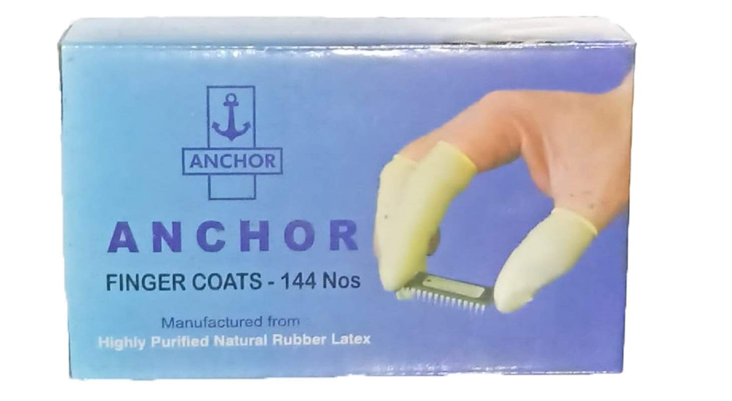 A. SHARIF™ Natural Rubber Latex Anchor Surgical Finger Protection Coats