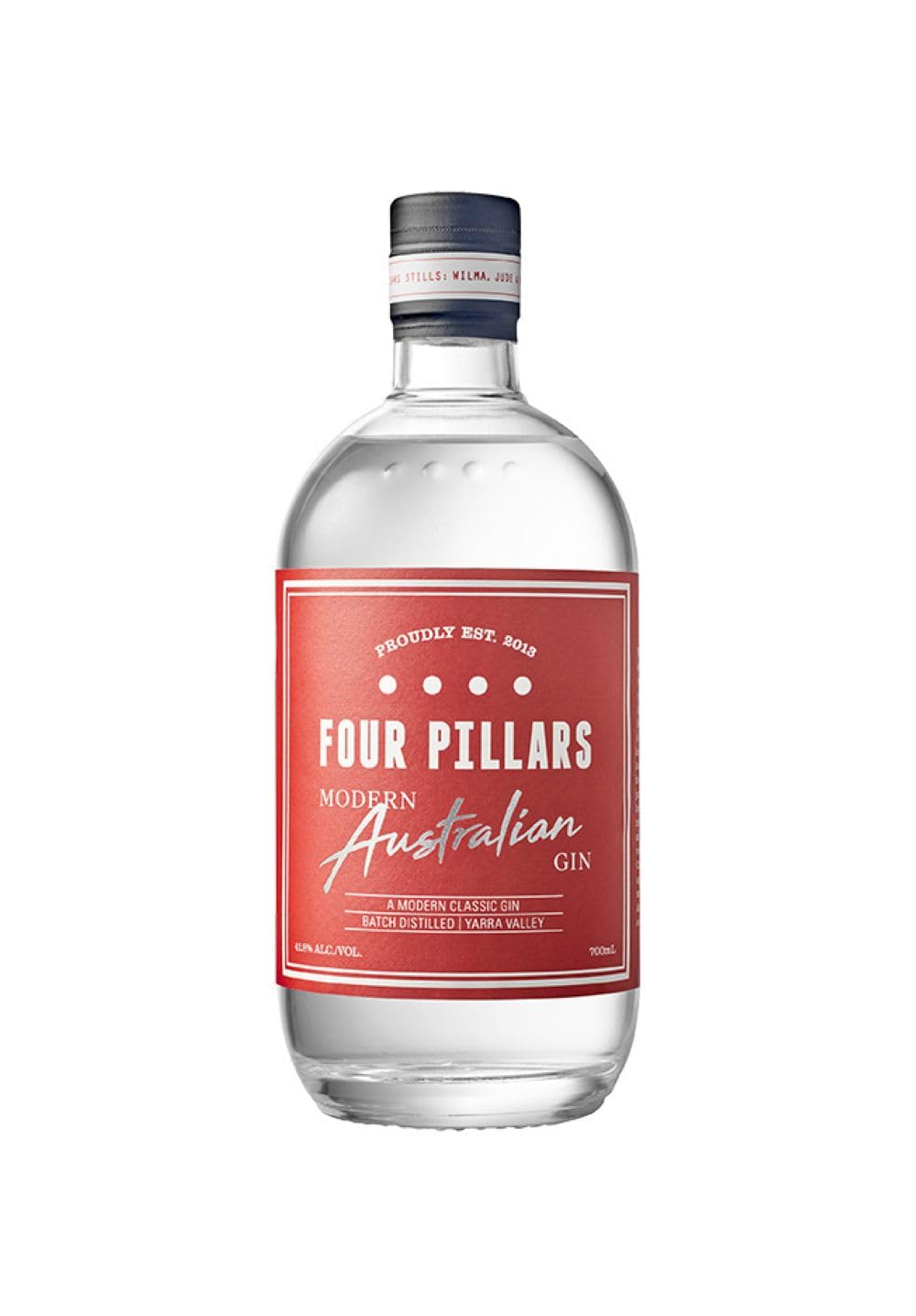 Four Pillars Modern Australian Gin, 70cl | Red Szechuan & Macadamia Nuts | 41.8%