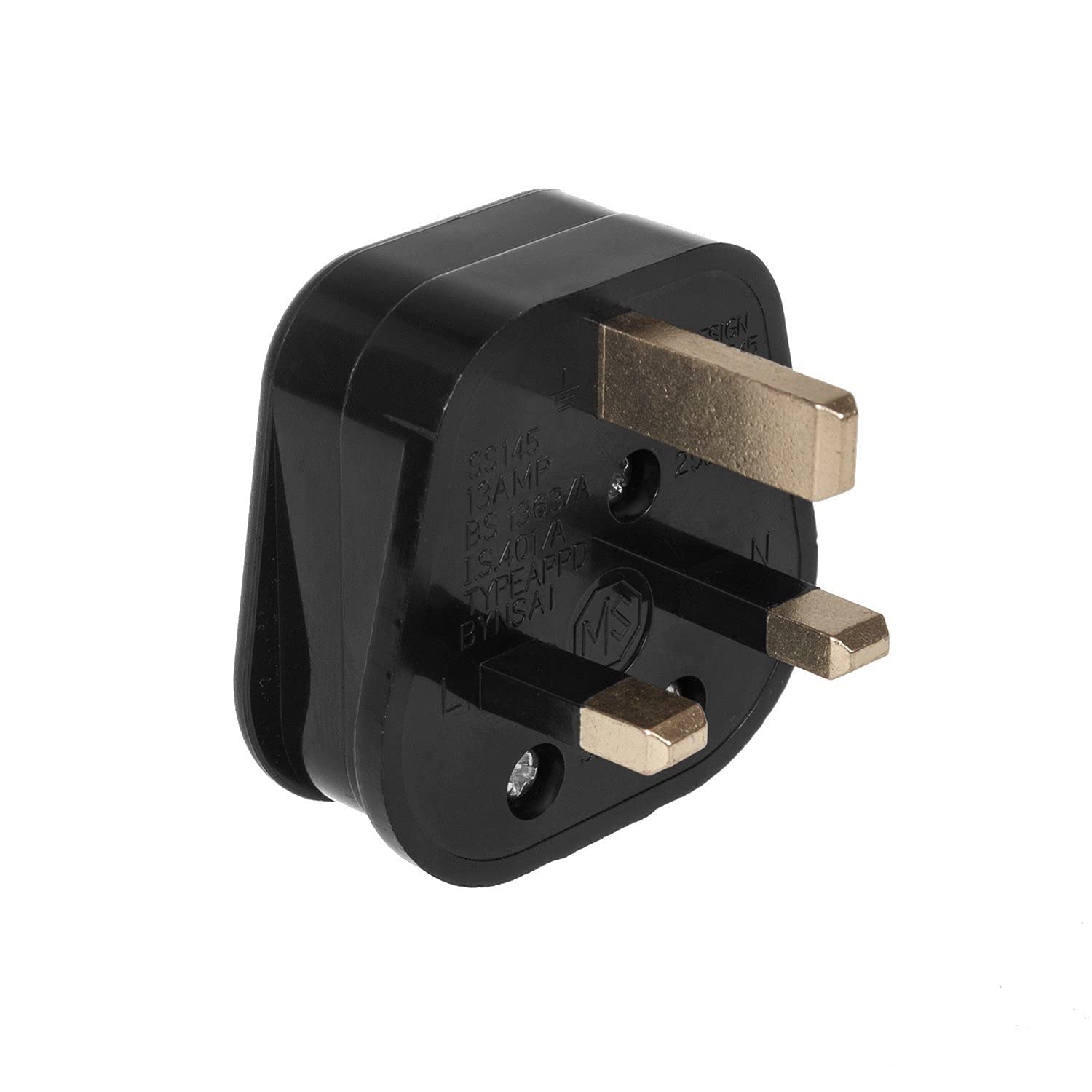 Maclean MCE193 UK wtyczka sieciowa 3 pin 13 A 230 V gniazdo adaptera wtyczka (10 sztuk)