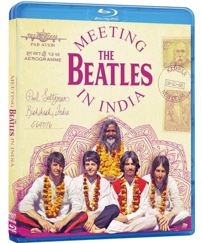 MEETING THE BEATLES IN INDIA BLURAY - Les Beatles, Paul McCartney, John Lennon, RIngo Starr, George Harrison MEETING THE BEATLES IN INDIA BLURAY