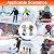 Rechargeable Heated Gloves for Men Women, 5000mAh Electric Battery Heated Ski Gloves, Waterproof Touchscreen Motorcycle Gloves Winter Gloves 3 Heating Levels for Skiing Hunting Cycling Fishing