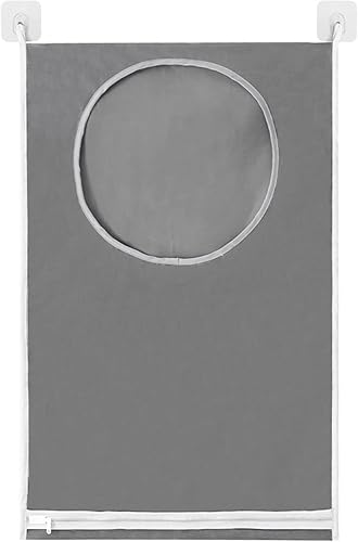 JINBAR Laundrybasket Door Hanging Gift Basket Bag Large Capacity Thickened Waterproof Dirty Clothes Storage Bag Laundry Basket with Sticky Hook