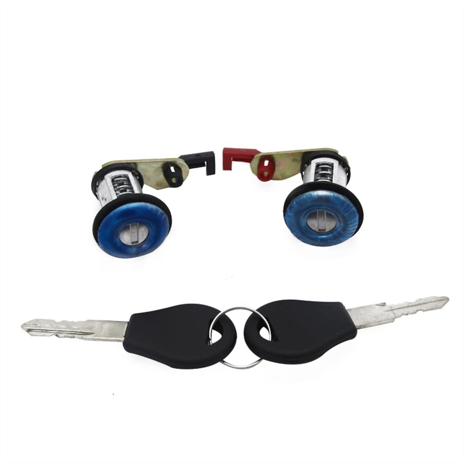 CERRADURA PUERTA IZQUIERDA DERECHA CON 2 LLAVES, for NISSAN, PRIMERA P10, for Micra, K11 80600/1-50J00 Cerradura de puerta de coche