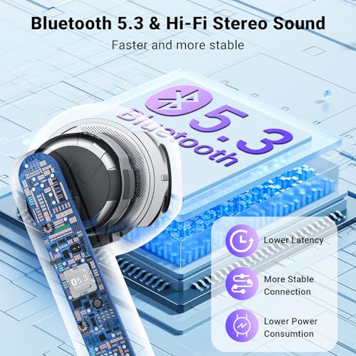 kauguo-Auriculares-Inalambricos-Bluetooth-53-Cascos-Inalambricos-Bluetooth-HiFi-Estereo-con-4-HD-Microfonos-42H-Auriculares-in-Ear-Control-Tactil-IP6-Impermeables-Carga-USB-C-con-Pantalla-LED