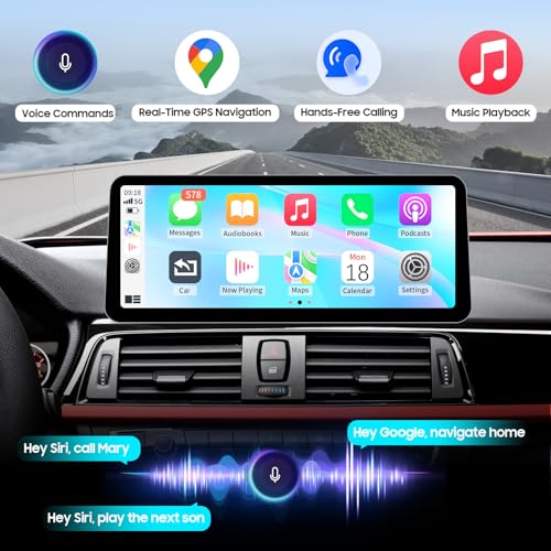 Pantalla táctil inalámbrica 12.3 pulg para BMW 3/4 Serie miniatura 5