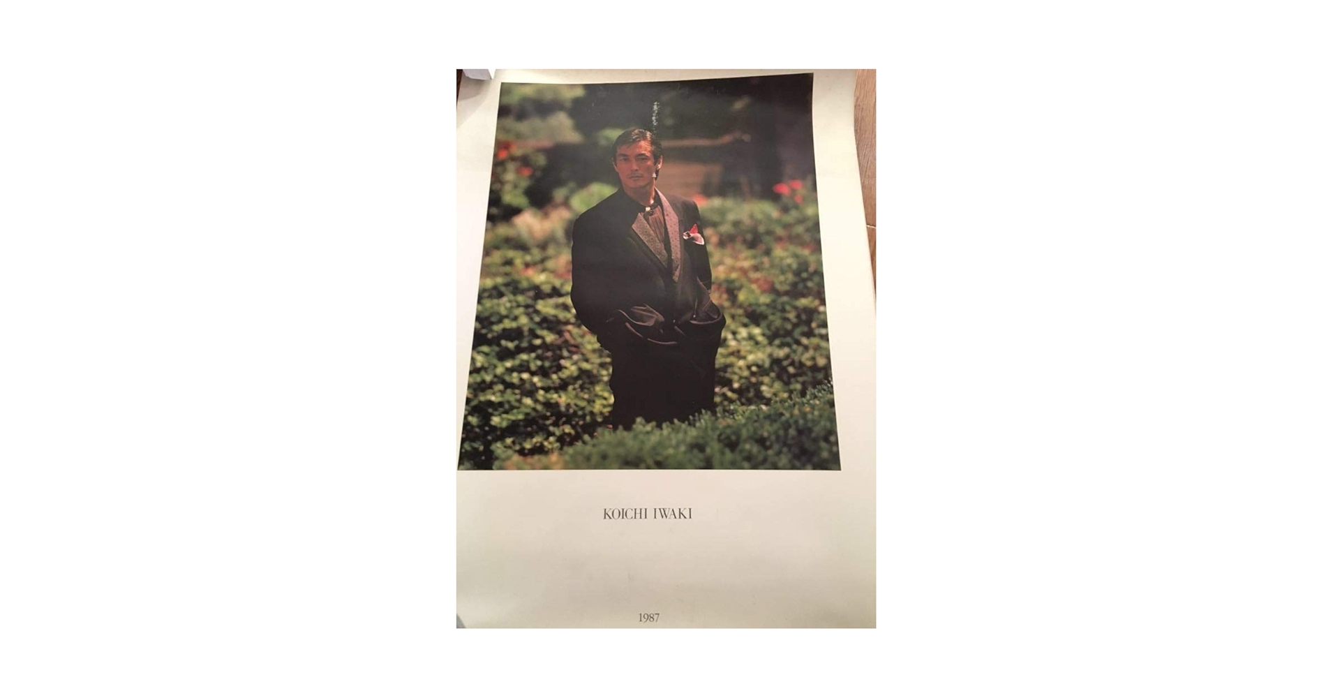 Amazon.co.jp: 岩城滉一 1987年 カレンダー ポスター クールス