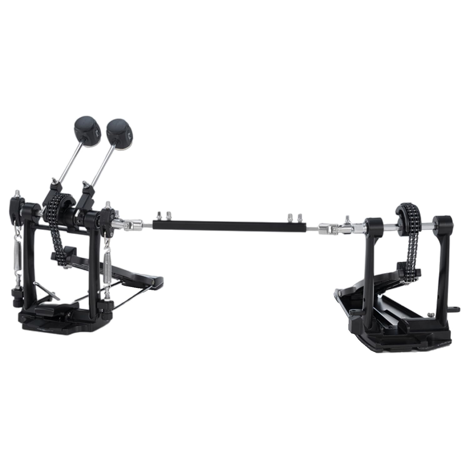 Pearl P-532 Double Bass Drum Pedal Doppel Fußmaschine mit keepdrum Drumsticks