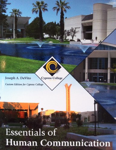 Essentials of Human Communication 0558323154 Book Cover
