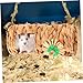 BESPORTBLE Parrot Hammock Small Animal Tunnel Bed Cozy Hideout for Hamsters Ferrets Chinchillas and Small Pets Safe Soft and Secure Hanging Shelter for Exploration and Play
