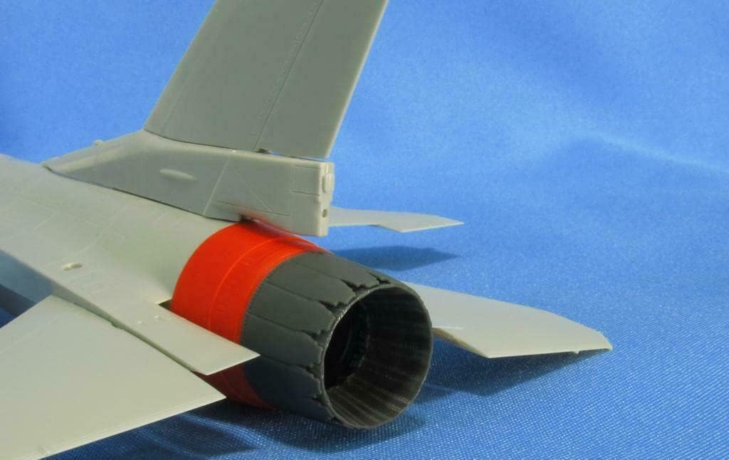 MDR4860-1/48 F-16 F100 Engine Afterburner Nozzle Set (Tamiya)