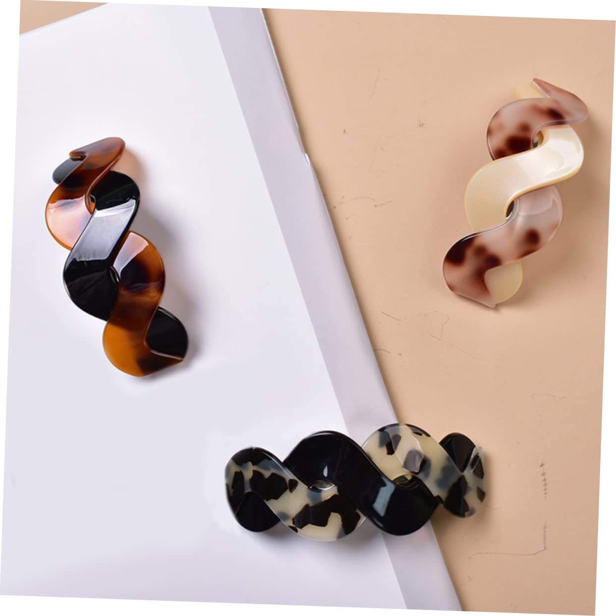 ABOOFAN 12stücke Teiliges Große Haarspangen Schildpatt- Retro Haarclips Für Damen Für Hochzeiten Partys Und Alltag Haarschmuck-accessoires