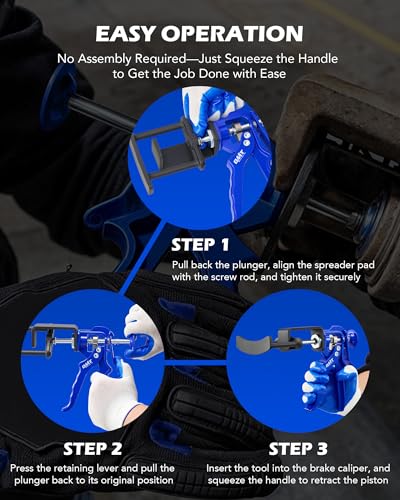 Image of OMT Dual Piston Brake Caliper Compression Tool for Pad Replacement