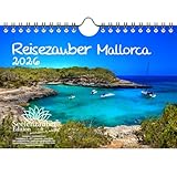 Reisezauber Mallorca Calendario DIN A5 para 2026 Palma Vacaciones Mediterránea España - Seelenzauber