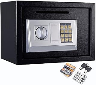 Safstar Electronic Digital Security Keypad Lock Box Home Office Hotel Safe Business Jewelry