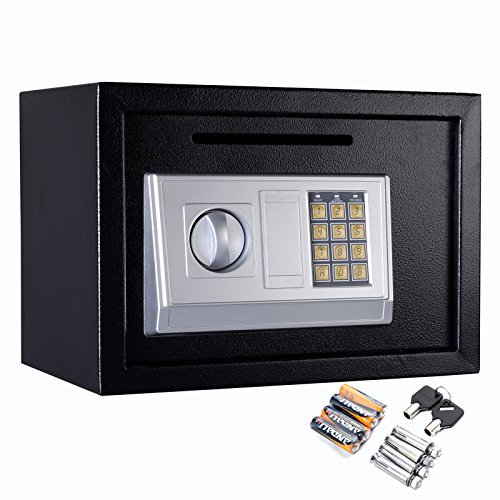 Safstar Electronic Digital Security Keypad Lock Box Home Office Hotel Safe Business Jewelry