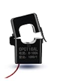 LSSEDA Current Sensor,Mini Split Core 0~150A OPCT16AL 1000/1 2000/1 3000/1 Open Type CT AC 5A 10A 20A 30A 50A 100A Clamp Sensor (Color:OPCT16AL 3000-1) (Color:Opct16al 30001) (Color : Opct16al 10001)