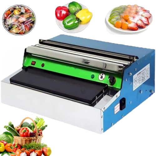 Selladora de film alimentario de 45 cm eléctrica con placa calefactora