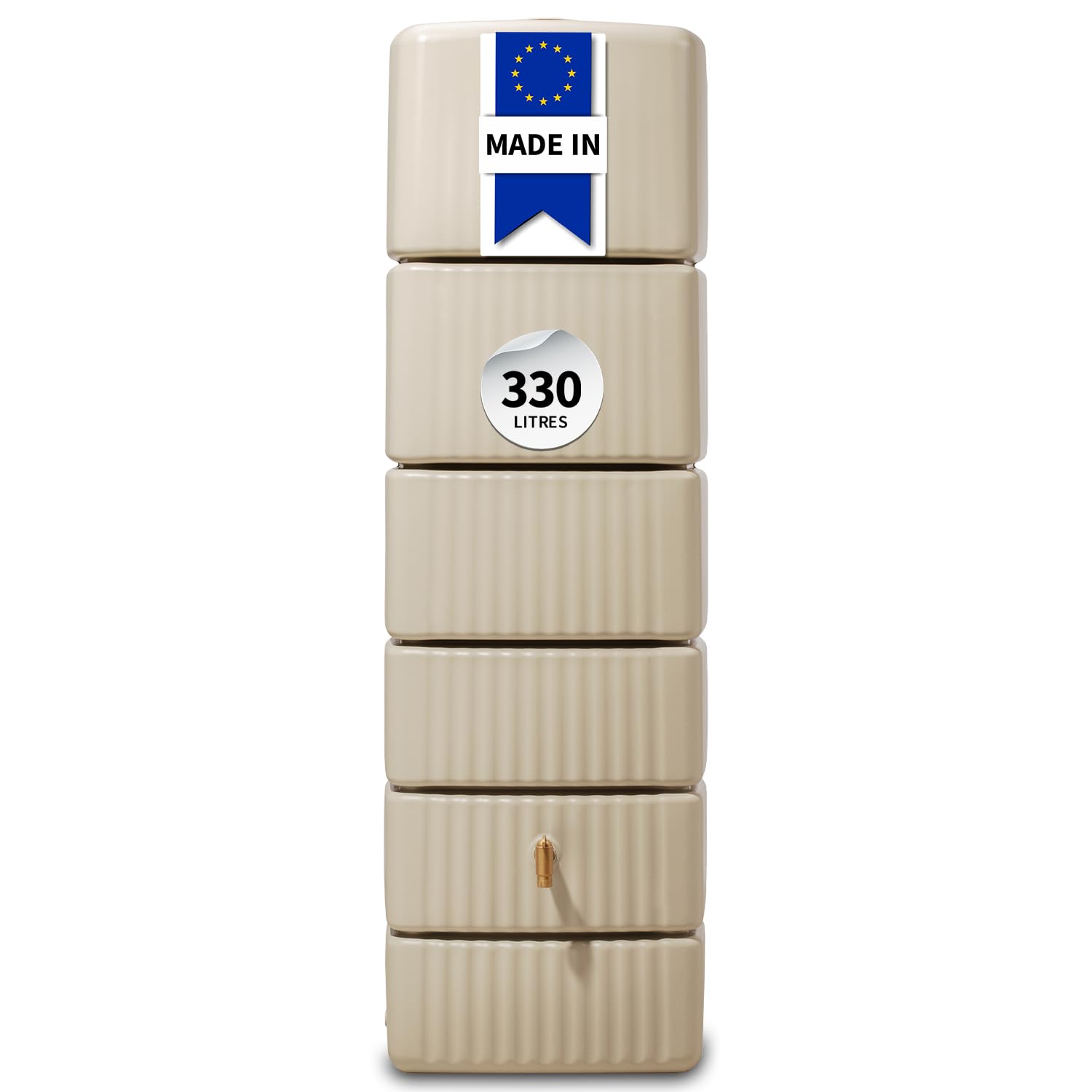 GRAF BionX m116310 – Réservoir d'eau Slim Beige 300 l