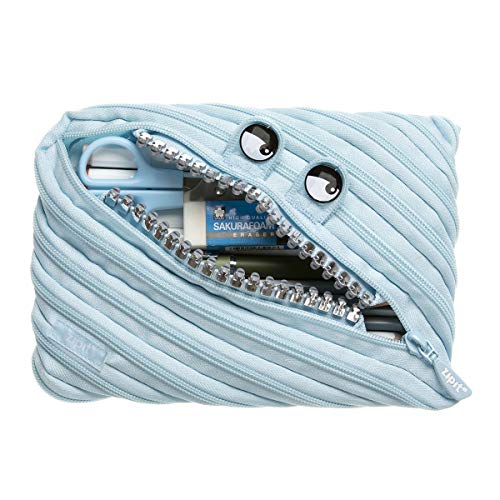 Image of ZIPIT Grillz Big Pencil Case, Light Blue