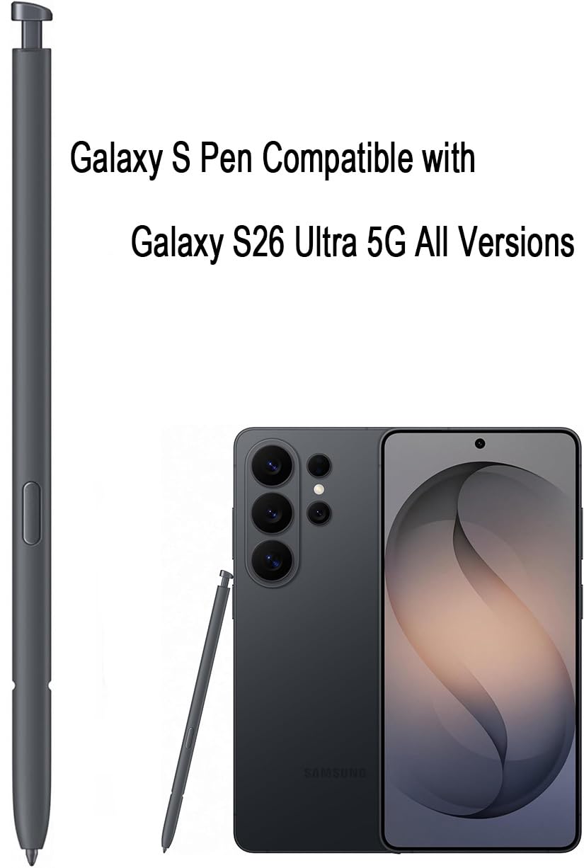 2 pezzi Galaxy Tab S6 Lite penna stilo compatibile con Samsung Galaxy Tab S6 Lite S Pen senza sostituzione Bluetooth + punte/pennini (grigio)