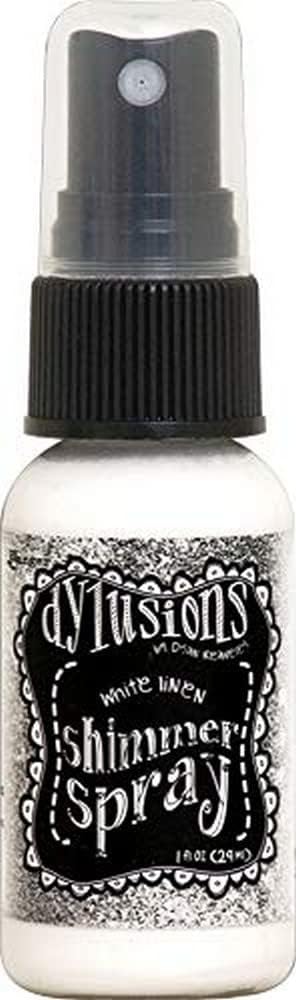 Ranger Dylusions Shimmer WHT, White Linen, 1 Fl Oz (Pack of 1)