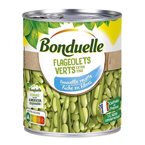 FLAGEOLETS VERTS EXTRA FINS 4/4 130G, BONDUELLE, LOT DE 5